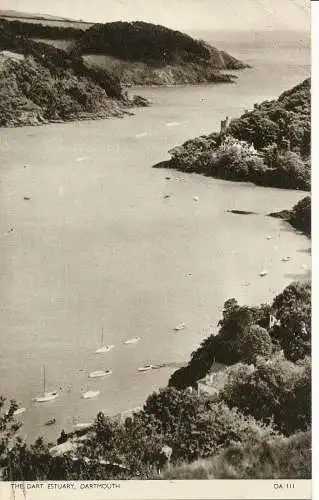 PC24931 The Dart Estuary. Dartmouth. Jarrold. RP