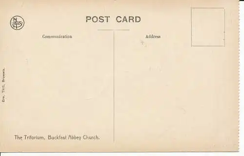 PC25363 Das Triforium. Buckfast Abbey Church. Ern. Thill