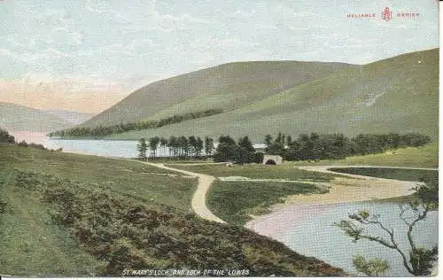 PC23665 St. Marys Loch und Loch of the Lowes. Zuverlässig. 1911