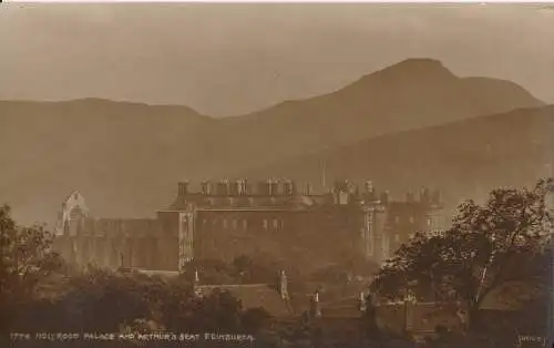 PC23999 Holyrood Palace and Arthurs Seat Edinburgh. Judges Ltd. Nr. 1774