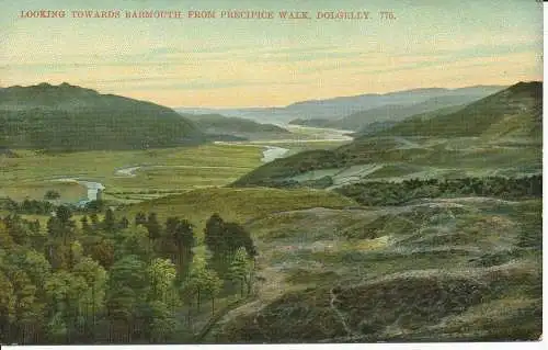 PC24520 mit Blick auf Barmouth von Precipice Walk. Dolly. W.A. und S. S.