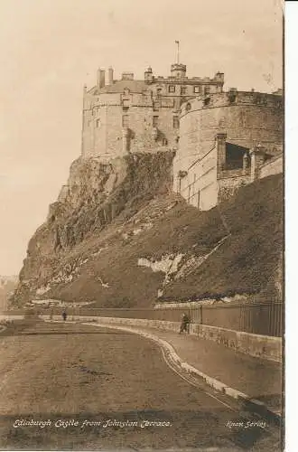 PC25628 Edinburgh Castle von Johnston Terrace. Knox Serie