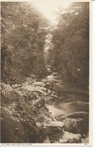 PC25806 The Fairy Glen. Bettws Y Coed