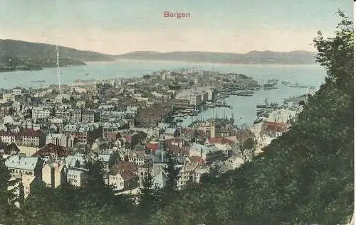 PC28116 Bergen. Nr 25. 1909