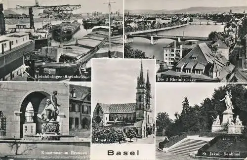 PC30391 Basel. Multi-View. Photoglob. 1957