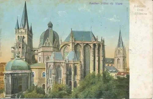 PC28127 Aachen Dom Südseite. Stengel. Nr 2208