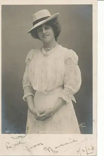 PC23576 Miss Marie Studholme. Ellis und Walery. Nr 620. 1903