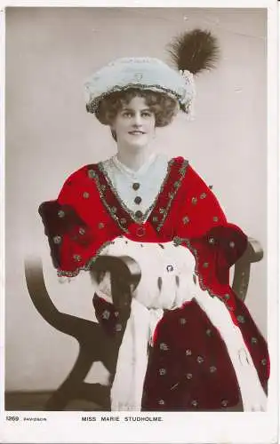 PC23640 Miss Marie Studholme. Davidson. Nr. 1269. 1906