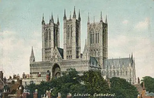 PC25629 Lincoln Cathedral. Hartmann