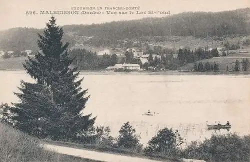 PC30416 Malbuisson. Doubs. Vue sur le Lac St. Point. L. Gaillard Pretre