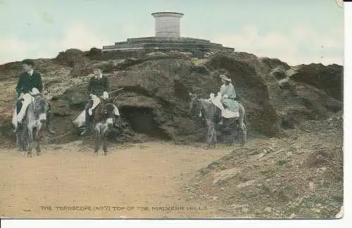 PC24849 Das Toposkop. Oben auf den Malvern Hills. Tilley. 1916
