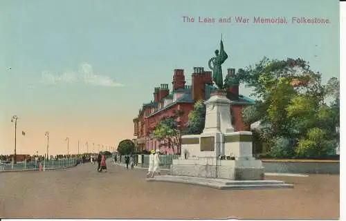 PC25034 Das Leas and War Memorial. Folkestone. Nr. 12