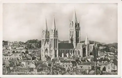 PC26439 Truro Cathedral aus dem Südwesten. Frank Grattan. Penpol. RP. 1959