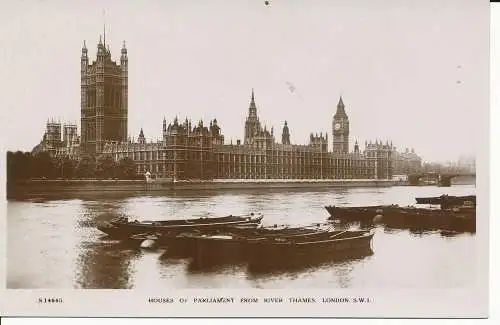 PC26279 Houses of Parliament von der Themse. London. Kingsway. Nr S.14945. RP