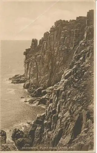 PC23915 Pardennic Point in der Nähe von Lands End. Valentinstag. Typ auswählen. Nr 74816
