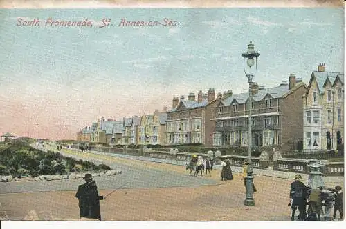 PC23691 South Promenade. St. Annes on Sea. Nr 200936. 1910