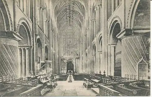 PC23867 Schiff W. Norwich Kathedrale. Langley. 1911