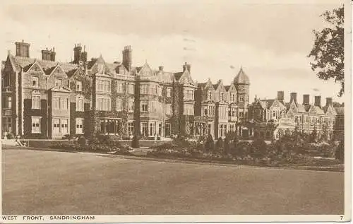 PC26554 Westfront. Sandringham. Tiefdruck. Nr 7. 1944