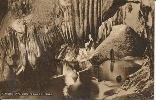 PC28687 Aladdinhöhle. Gough Caves. Cheddar