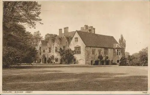 PC28513 Marlow. Bisham Abbey. Photochrom. Nr. 74422. 1934