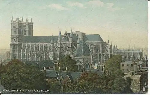 PC26684 Westminster Abbey. London. Hartmann. 1908