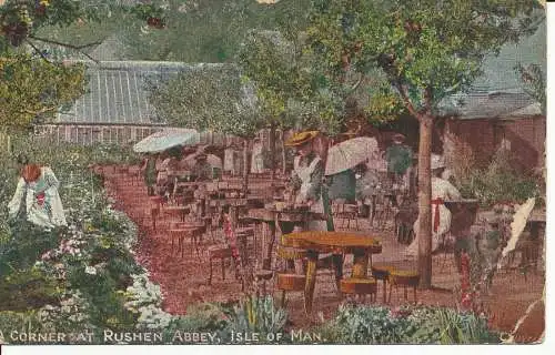 PC25769 Eine Ecke in der Abtei Rushen. Isle of Man. Die Liver-Serie. 1907