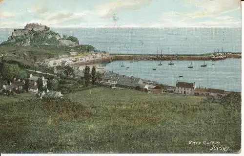 PC26325 Gorey Harbour. Trikot. 1908