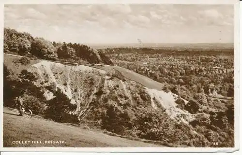 PC26365 Colley Hill. Reigate. Nr. 35. RP. 1960