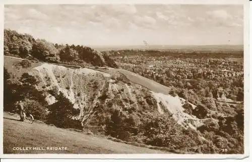 PC26365 Colley Hill. Reigate. Nr 35. RP. 1960