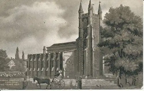 PC27784 Pfarrkirche. Croydon. Vor 100 Jahren. H. R.Gs. Nr. 20. 1915