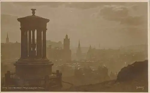 PC24066 Edinburgh von Calton Hill. Judges Ltd. No 1779. 1912. RP