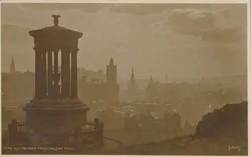 PC24066 Edinburgh von Calton Hill. Judges Ltd. Nr. 1779. 1912. RP