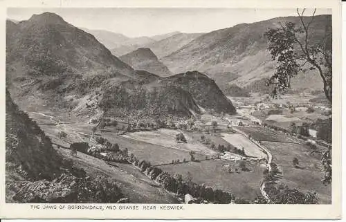 PC25109 Die Kiefer von Borrowdale und Grange bei Keswick. 1934