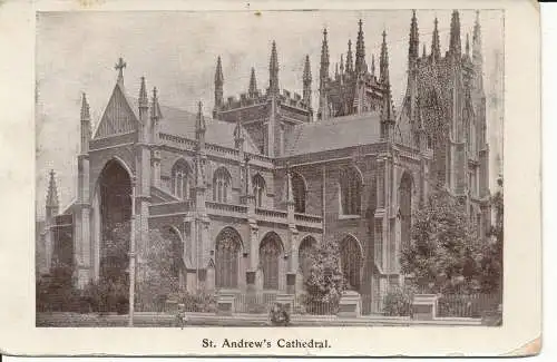 PC25185 St. Andrews Cathedral. 1912