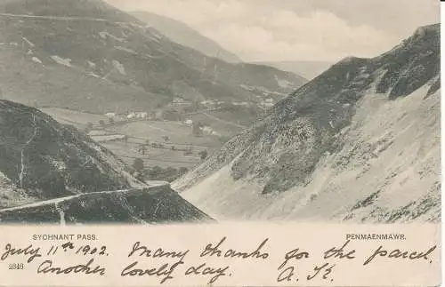 PC23832 Synchronant Pass. Penmaenmawr. 1902