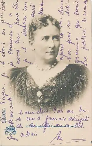 PC30403 S. A.R. Frau Gräfin von Flandern. Vanderauwera. 1903