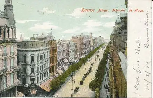 PC27975 Buenos Aires. Avenida de Mayo