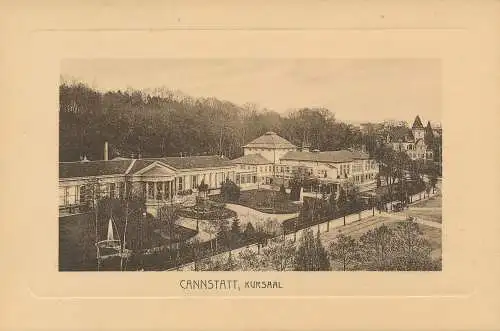 PC30190 Cannstatt. Kursaal. Hochstetter. Nr 2658