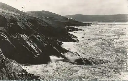 PC26460 Rough Seas at Baggy Point. Croyde. Valentinstag. Nr. K 9281. RP