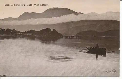 PC25246 Ben Lomond von Luss. Nebeleffekt. Valentinstag. Nr 02569