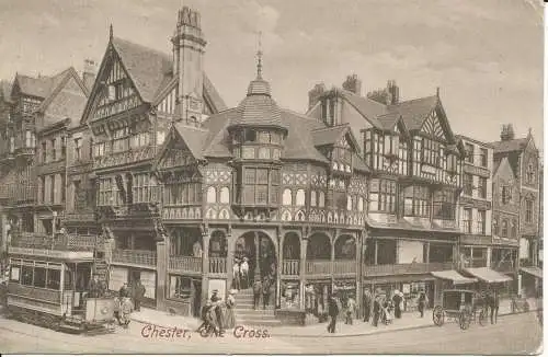 PC26300 Chester. Das Kreuz. Phillipson und Golder. 1909