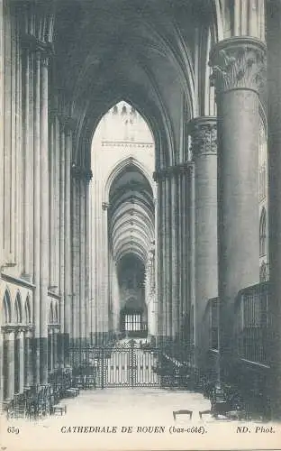 PC30331 Kathedrale von Rouen. Neurdein. Nr. 639