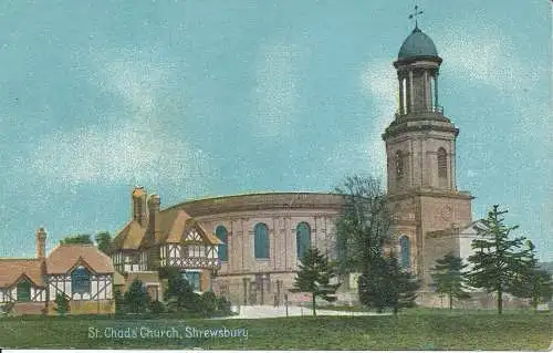 PC26946 St. Chads Kirche. Shrewsbury