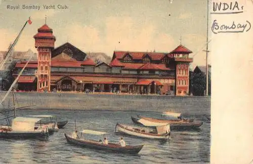 PC28423 Royal Bombay Yacht Club. Bill Hopkins