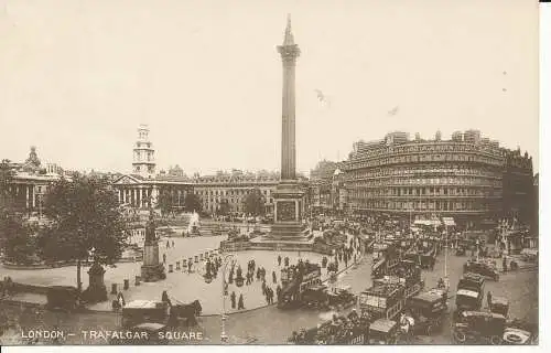 PC25440 London. Trafalgar Square. Lesco. 1937