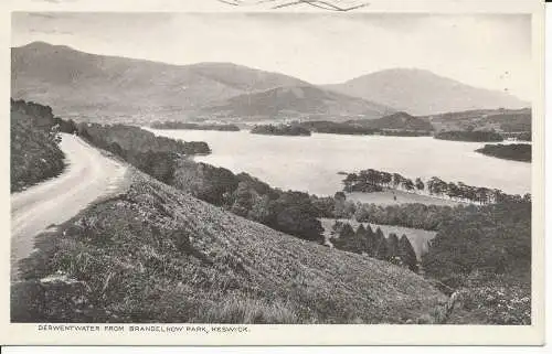 PC25110 Derwentwater von Brandelhow Park. Keswick. 1934