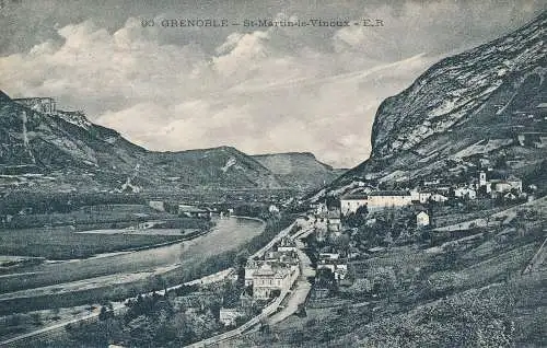 PC30415 Grenoble. St. Martin le Vinoux. E.R. No 90