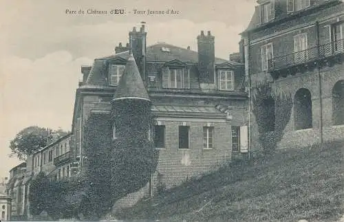 PC31211 Parc du Chateau d Eu. Turm Jeanne d Arc
