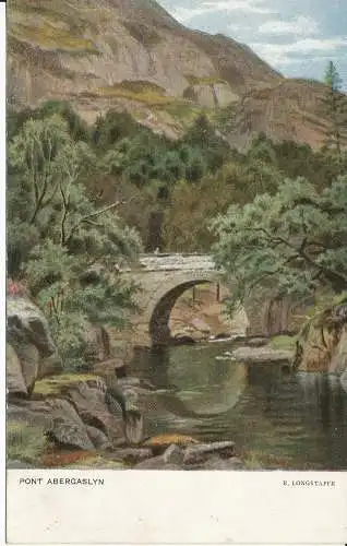 PC28797 Brücke Aberglaslyn. E. Langbügel. Hildesheimer. Nr. 5171