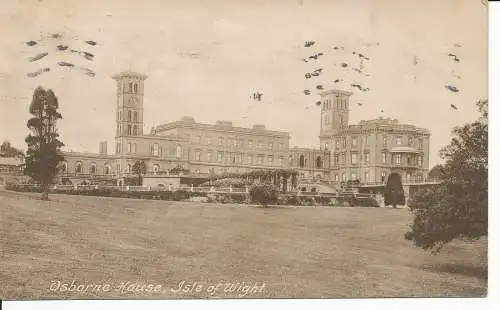 PC30712 Osborne House. Isle of Wight. H. P. Bartlett. Frith. Nr 32831. 1923